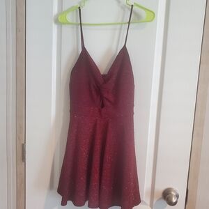Maroon dress